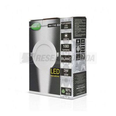 SLIMY DOWNLIGHT DIAM 85MM BLC 