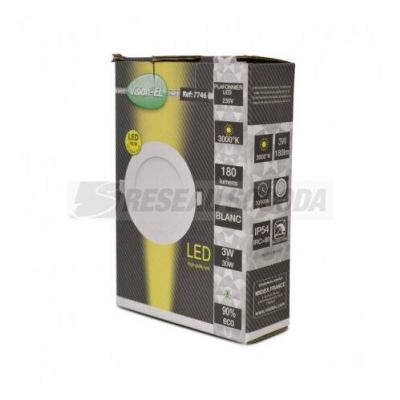  SLIMY DOWNLIGHT DIAM 90MM BLC 