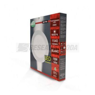  SLIMY DOWNLIGHT DIAM 225MM BLC 