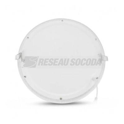  SLIMY DOWNLIGHT DIAM 225MM BLC 
