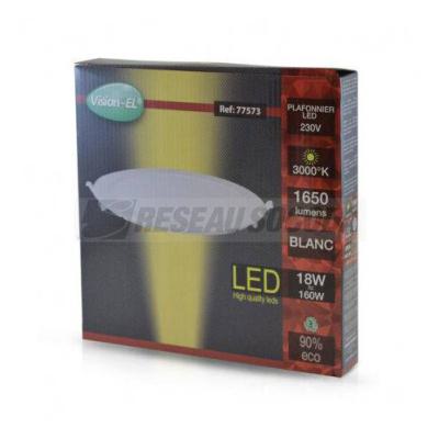  SLIMY DOWNLIGHT DIAM 230MM BLC 