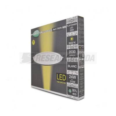  SLIMY DOWNLIGHT DIAM 300MM BLC 