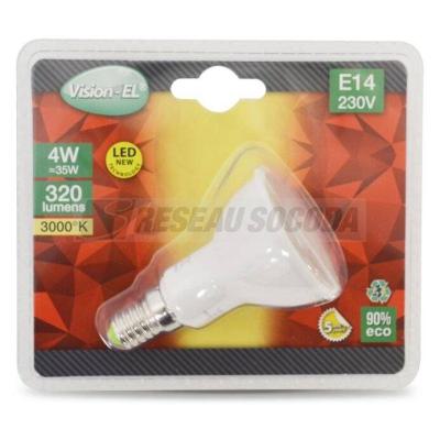  LED 4W E14 3000K 75� BOITE 