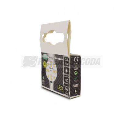  LED G4 2W 4000K BOITE SMD PLAT 