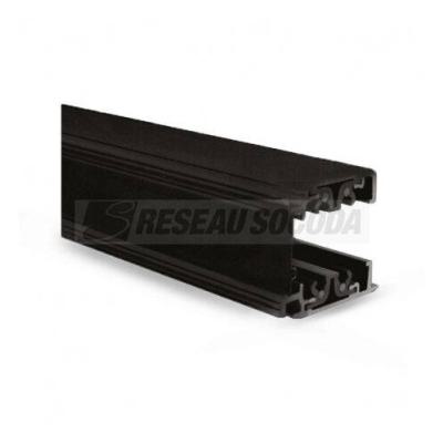  RAIL 3A ALU NOIR 230V 1M 
