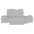 Plaque d'extr�mit� �paisseur 0 
