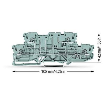  Borne sectionnable double � de 