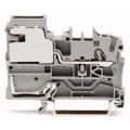  Borne potentiel 1 cond gris 