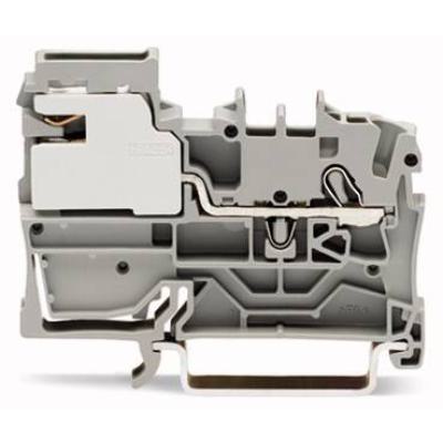  Borne potentiel 1 cond gris 