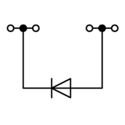  Borne � diode pour 4 conducteu 