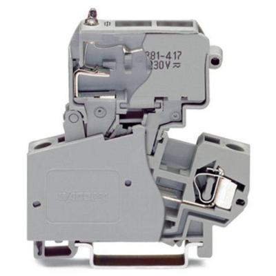  Borne � fusible pour 2 conduct 