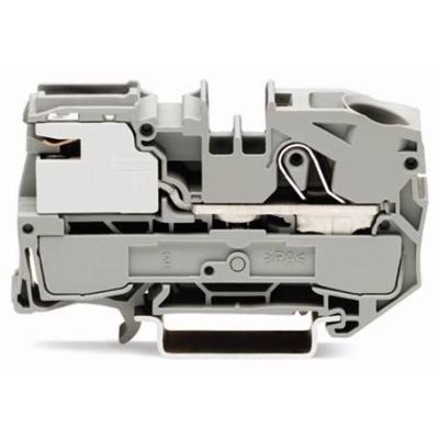  Borne potentiel 1 cond gris 