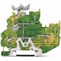  Borne base 2et.2c.protec.vert- 