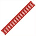  Rep�res c�bles 25x20mm rouge 
