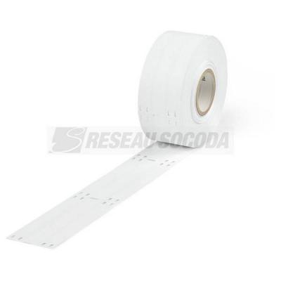  Rep�res c�bles 100x15mm blanc 