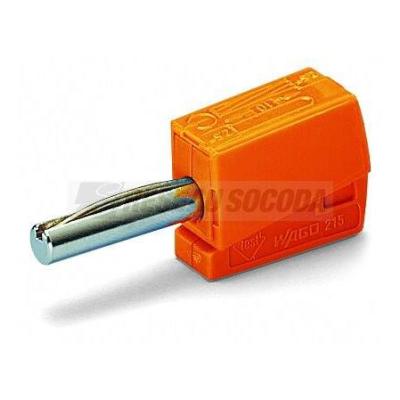  Fiche banane 4 mm� / Orange 