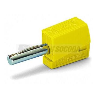  Fiche banane 4 mm� / Jaune 