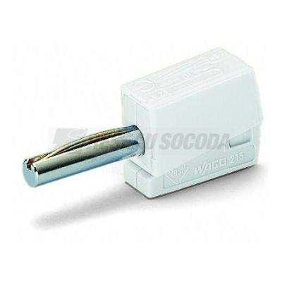  Fiche banane 4 mm� / Blanc 