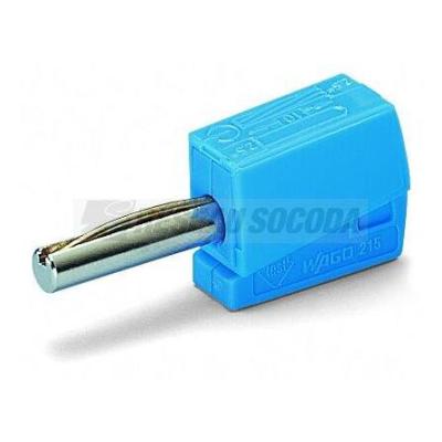  Fiche banane 4 mm� / Bleu 