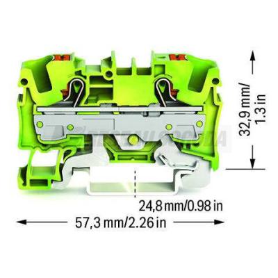  Borne de protection pour 2 con 