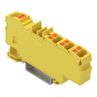  Borne distribution jaune 