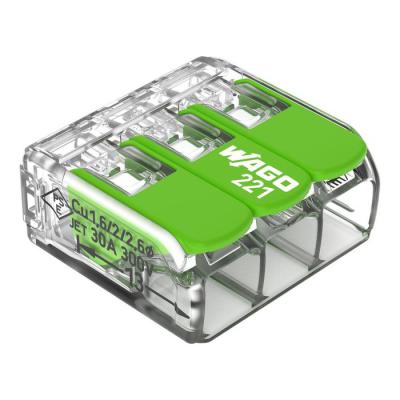  Borne WAGO 221 Green 3x6mm� 