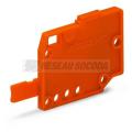  Plaque d'extremite/orange 