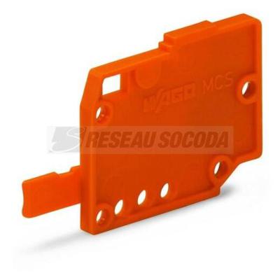  Plaque d'extremite/orange 