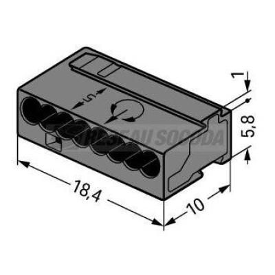  Borne micro pour bo�te de d�ri 