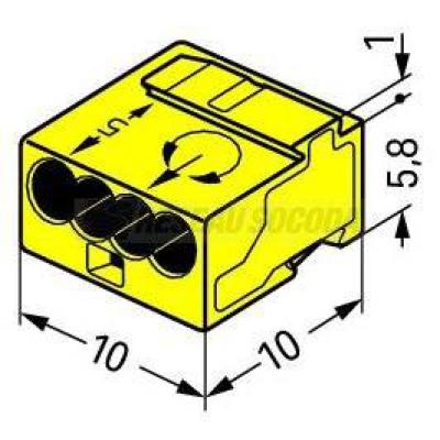  Borne micro pour bo�te de d�ri 