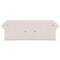  Plaque d'extr�mit� / Gris clai 