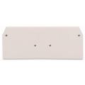  Plaque d'extr�mit� / Gris 