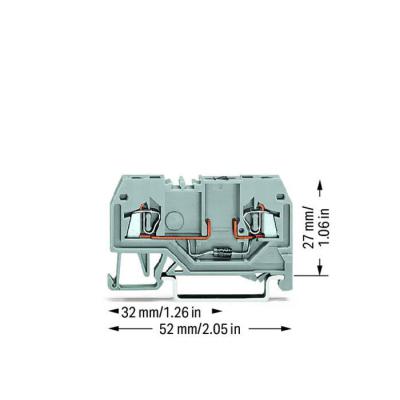  Borne � diode 2C avec diode 1 