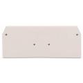  Plaque d'extr�mit� / Gris clai 