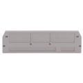  Plaque d'extr�mit� / Gris 