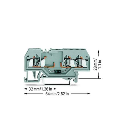  Borne � diodes 3C avec diode 1 