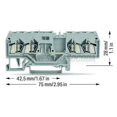  Borne de base P. 4C 