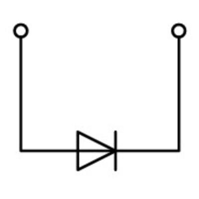  Borne 2C avec diode 1 N 4007 
