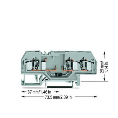  Borne 3C avec diode 1 N 4007 