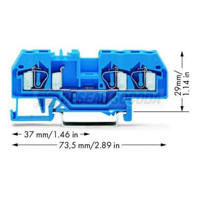  Borne de passage 3C / 4 mm� / 