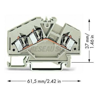  Borne de passage 3C / 4 mm� / 