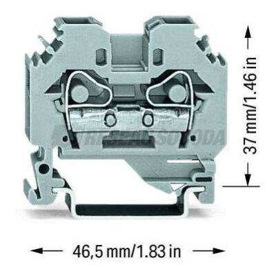  Borne de passage 2C / 6 mm� / 
