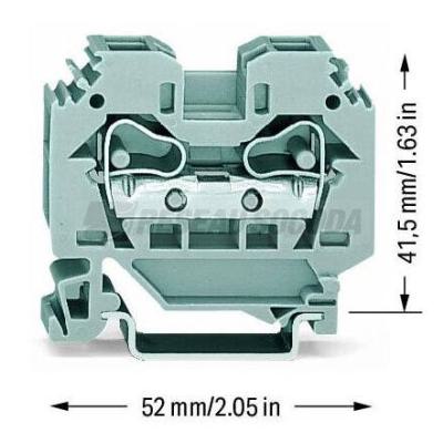  Borne de passage 2C / 10 mm� / 