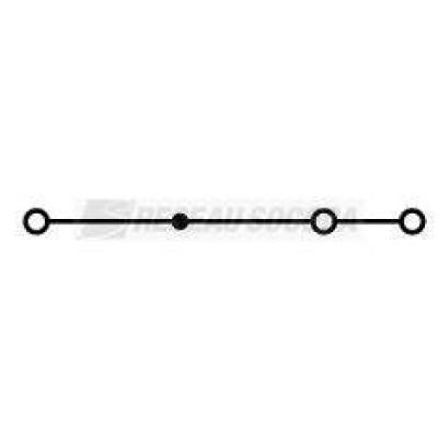  Borne EEx 3C / 10 mm� / Gris 