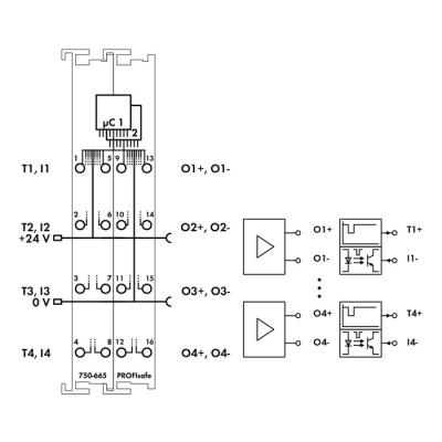  4E/4S 24V PROFIsafe 