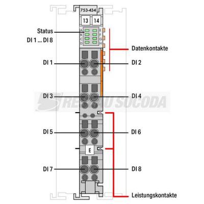  8 entr�es TOR 5V/12V 