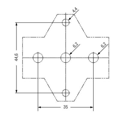  Adaptateur de fixation de 2 � 