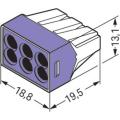  Bornes rigide 6 cond. 2,5mm� t 