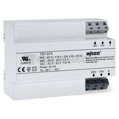  Transformateur 40VA Entr�e-AC 