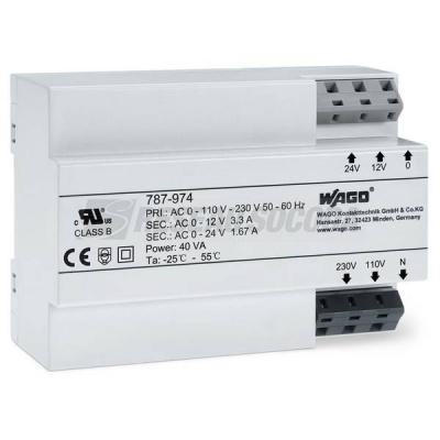  Transformateur 40VA Entr�e-AC 